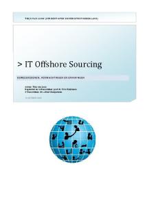 > IT Offshore Sourcing