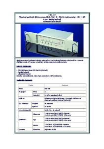 2, elektronický CS-114A 4 port KVM přepínač Uživatelský manuál