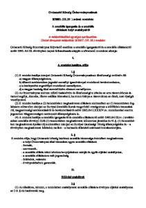 2003. (IX.25 ) számú rendelete. A szociális igazgatás és a szociális ellátások helyi szabályairól