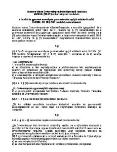 2010. (XII.17.) önkormányzati rendelete