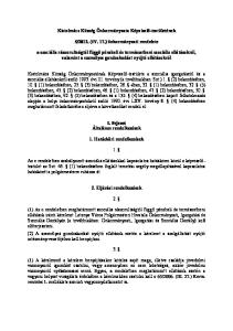 2012. (IV. 17.) önkormányzati rendelete
