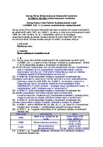 2012. (XI.30.) önkormányzati rendelete