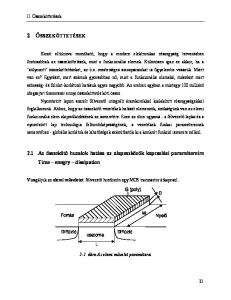 2.1 Az összekötő huzalok hatása az alapeszközök kapcsolási paramétereire Time enegry dissipation