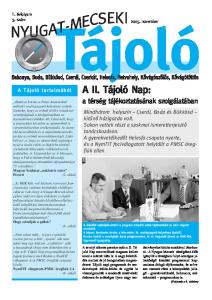 A II. Tájoló Nap: a térség tájékoztatásának szolgálatában