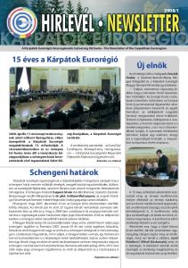 A Kárpátok Eurorégió Interregionális Szövetség Hírlevele The Newsletter of the Carpathian Euroregion