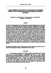 A magyar földikutya [Nannospalax (leucodon) hungaricus] jelenlétének hatása a KMNP Tompapusztai löszgyep (Külső-gulya) finomléptékű szerkezetére