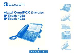 Alcatel OmniPCX Enterprise IP Touch 4068 IP Touch 4038
