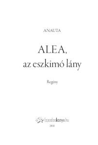 ALEA, az eszkimó lány. Regény