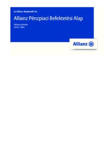 Allianz Pénzpiaci Befektetési Alap