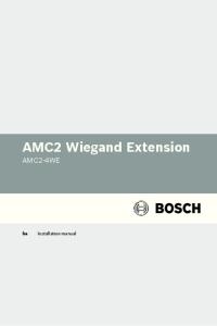 AMC2 Wiegand Extension