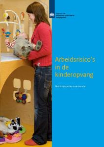 Arbeidsrisico s in de kinderopvang