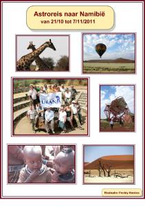 Astroreis naar Namibië