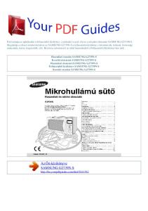 Az Ön kézikönyve SAMSUNG G2739N-S