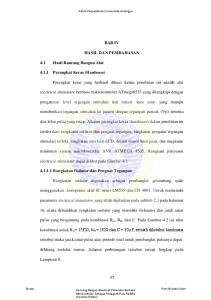 BAB IV HASIL DAN PEMBAHASAN. electrical stimulator berbasis mikrokontroler ATmega8535 yang dilengkapi dengan