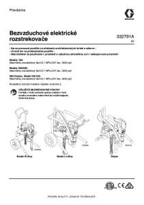 Bezvzduchové elektrické rozstrekovače