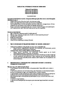 BIJSLUITER: INFORMATIE VOOR DE GEBRUIKER. Cedocard 5 mg tabletten Cedocard 10 mg tabletten Cedocard 20 mg tabletten Cedocard 40 mg tabletten