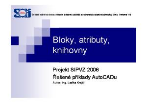 Bloky, atributy, knihovny