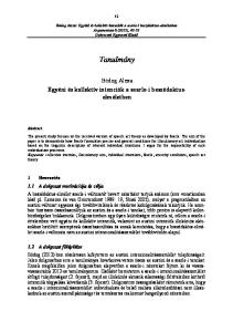 Bódog Alexa: Egyéni és kollektív intenciók a searle-i beszédaktus-elméletben Argumentum 8 (2012), Debreceni Egyetemi Kiadó