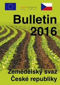 Bulletin Zemědělský svaz České republiky