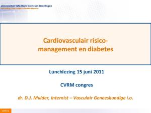 Cardiovasculair risicomanagement