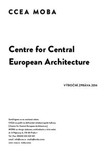 Centre for Central European Architecture