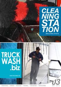 CLEA NING STA TION.   tankstations carwash truckwash truckfuel truckschade truckcleaning MEI 2013