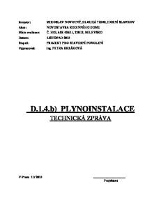 D.1.4.b) PLYNOINSTALACE