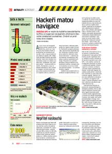 DATA A FAKTA. Barometr nebezpečí. Přední země zombie. Viry v  ech. Číslo měsíce AKTUALITY BEZPEČNOST