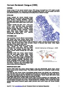 Demam Berdarah Dengue (DBD)