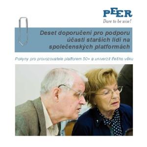 Deset doporučení pro podporu účasti starších lidí na společenských platformách