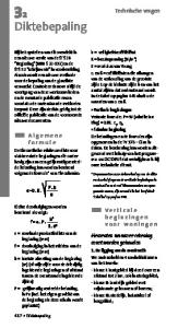 Diktebepaling. Technische vragen. Algemene formule. Verticale beglazingen voor woningen. Elementen waarmee rekening moet worden gehouden