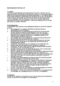 Dossierreglement Stichting 1nP