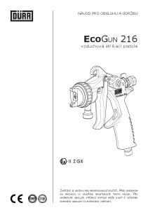 EcoGun 216 vzduchová stříkací pistole
