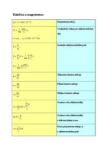 Elektřina a magnetismus