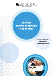 Environmentální. v podnikání. informační centrum Radnice