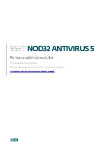 ESET NOD32 ANTIVIRUS 5