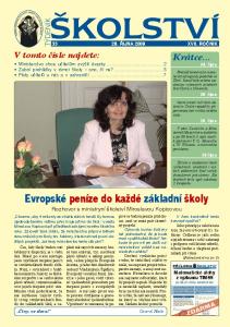 Evropské peníze do každé základní školy Rozhovor s ministryní školství Miroslavou Kopicovou