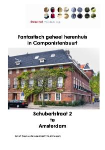 Fantastisch geheel herenhuis in Componistenbuurt