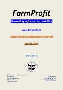 FarmProfit. Ekonomický software pro zemědělce