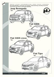 Fiat 500X '15- Fiat 500X-cross '15- Fiat Tipo '16-