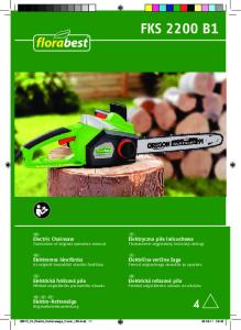 FKS 2200 B1. Elektryczna piła łańcuchowa Tłumaczenie oryginalnej instrukcji obsługi. Electric Chainsaw Translation of original operation manual