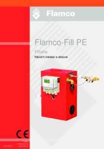 Flamco-Fill PE. Příloha. Návod k instalaci a obsluze. Flamco