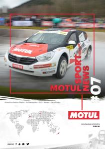 French Ice Andros Trophy Franck Lagorce Sport Garage Dacia Lodgy HUNGARIAN VERSION FOLLOW US ON motul.com