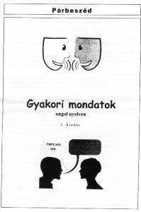 Gyakori mondatok angol nyelven