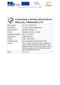 Gymnázium a Střední odborná škola, Rokycany, Mládežníků 1115