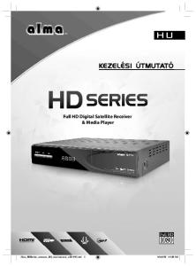 HD SERIES. Full HD Digital Satellite Receiver & Media Player