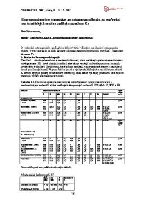 Heterogenní spoje v energetice, zejména se zaměřením na svařování martenzitických ocelí s rozdílným obsahem Cr