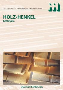 Hoblárna - Import dřeva - Moderní stavební materiály HOLZ-HENKEL. Göttingen