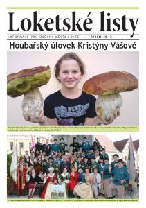 Houbařský úlovek Kristýny Vášové