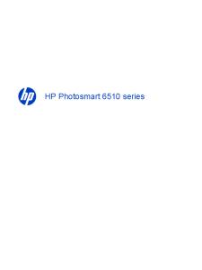 HP Photosmart 6510 series